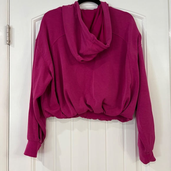 Athleta seasoft Alicia keys bubble hem zip up hoodie - Picture 4 of 7